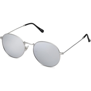 image:imageSOJOS Small Round Polarized Sunglasses for Women Men Classic Vintage Retro Shades UV400 SJ1014Silver