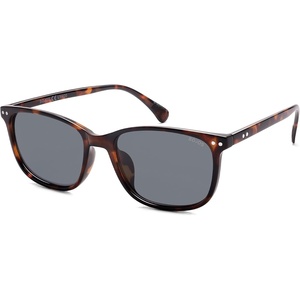 image:imageSOJOS Small Square Polarized Sunglasses for Women Men Classic Vintage Style UV400 Lens SJ2636Brown TortoiseGrey