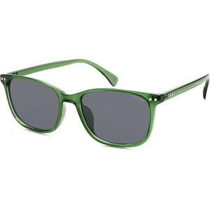 image:imageSOJOS Small Square Polarized Sunglasses for Women Men Classic Vintage Style UV400 Lens SJ2636GreenGrey