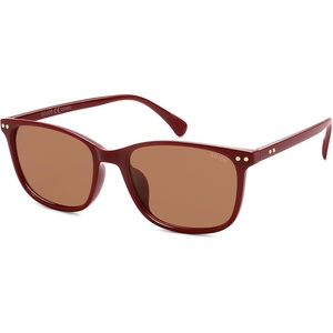 image:imageSOJOS Small Square Polarized Sunglasses for Women Men Classic Vintage Style UV400 Lens SJ2636RedOrangebrown