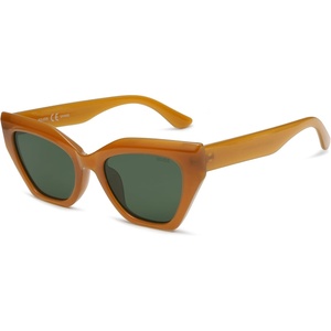 image:imageSOJOS Square Cat Eye Polarized Sunglasses for Women Retro Classic Vintage Trendy Cateye Shades Sunnies Gafas de sole SJ2235Bronze