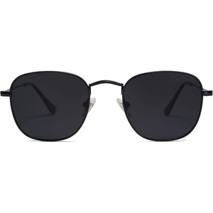image:imageSOJOS Square Polarized Sunglasses for Men Women Classic Vintage Retro Style SJ1143BlackGrey