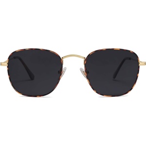 image:imageSOJOS Square Polarized Sunglasses for Men Women Classic Vintage Retro Style SJ1143DemiGrey