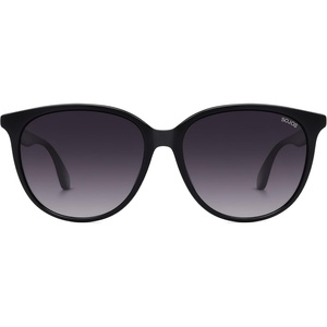 image:imageSOJOS Square Polarized Sunglasses for Women Men Vintage Style Larger Fit Shades SJ2642BlackGradient Grey