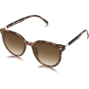 image:imageSOJOS Sunglasses Womens Trendy 2025 Classic Round Retro Vintage Shades Large Frame Sunnies SJ2067Black Tortoise Frame