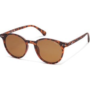 image:imageSOJOS TR90 Polarized Round Sunglasses for Women Men Vintage Style UV400 Lens SJTR2113  Unisex design Lightweight flexible frame UV400 protection scratch resistant lenses driving fishing golf outdoor activitiesBrownBrown