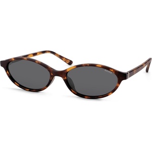 image:imageSOJOS TR90 Ultra Light Flexible Sunglasses for Women Retro Oval Polarized Cat Eye Vintage Shades UV400 Protection SJ2633Matt TortoiseBrown