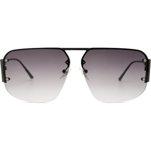 image:imageSOJOS Trendy Aviator Sunglasses Mens Womens Retro Metal Rimless Frame Shades Lentes De Sol Para Mujer SJ1192Grey