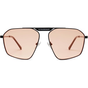 image:imageSOJOS Trendy Aviator Sunglasses Womens Mens Retro Shades Metal Frame Lentes De Sol Para Mujer SJ1212 BlackRed