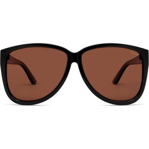 image:imageSOJOS Trendy Big Oversized Polarized Sunglasses Womens Mens 70s 80s Retro Vintage Pilot Shades SJ2643BlackLight Brown