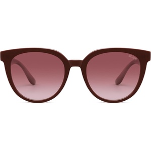 image:imageSOJOS Trendy Cat Eye Round Polarized Sunglasses for Women Fashion UV Protection Sunnies Sunglasses SJ2175Burgundy