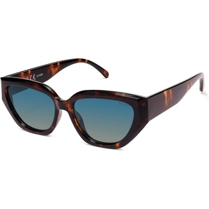 image:imageSOJOS Trendy Cute Cat Eye Polarized Sunglasses for Women Fashion Cateye Womens Sunnies SJ2237Dark Tortoise