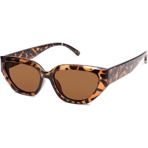 image:imageSOJOS Trendy Cute Cat Eye Polarized Sunglasses for Women Fashion Cateye Womens Sunnies SJ2237Demi