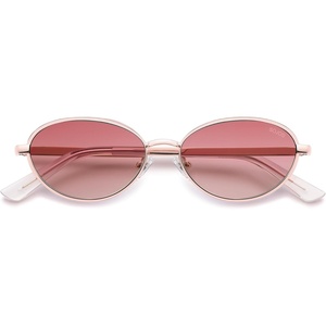 image:imageSOJOS Trendy Oval Cat Eye Polarized Sunglasses for Women Men Chic 80s 90s Retro Fashion Sunnies SJ1279Rose GoldGradient Pink