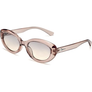 image:imageSOJOS Trendy Oval Polarized Sunglasses for Women Retro Small Cat Eye Sun Glasses 90s Shades SJ2322Brown