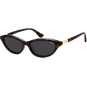 image:imageSOJOS Trendy Oval Sunglasses for Women MenFashion Petite Cat Eye Shades Thin Light Weight Rim UV400 Protected SJ2689Demi