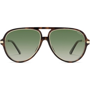 image:imageSOJOS Trendy Polarized Aviator Sunglasses for Women Men Large Retro 80s 90s Vintage Shades SJ2684Brown Tortoisegreen