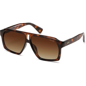 image:imageSOJOS Trendy Polarized Aviator Sunglasses for Women MenFashion Square Aviators Shades Vintage Style UV400 Protected SJ2699Tortoise