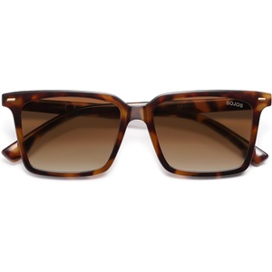 image:imageSOJOS Trendy Polarized Square Sunglasses Womens Men Retro Vintage 90s Sun Glasses SJ2387Yellow Tortoise Frame Browing Grading Lens