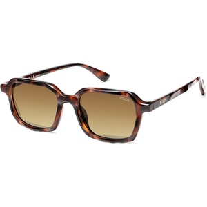 image:imageSOJOS Trendy Polarized Square Sunglasses for Women MenFashion Rectangle Shades Wavy Pattern Frame UV400 Protected SJ2698Tortoise