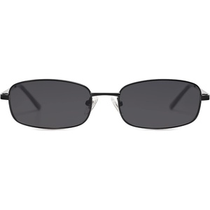 image:imageSOJOS Trendy Rectangle Sunglasses Womens Mens Retro 80s 90s Y2k Chic Narrow Thin Skinny Sunnies SJ1187Matt BlackGrey