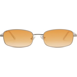 image:imageSOJOS Trendy Rectangle Sunglasses Womens Mens Retro 80s 90s Y2k Chic Narrow Thin Skinny Sunnies SJ1187SilverOrange