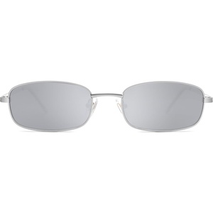 image:imageSOJOS Trendy Rectangle Sunglasses Womens Mens Retro 80s 90s Y2k Chic Narrow Thin Skinny Sunnies SJ1187SilverSilver