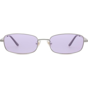 image:imageSOJOS Trendy Rectangle Sunglasses Womens Mens Retro 80s 90s Y2k Chic Narrow Thin Skinny Sunnies SJ1187SilverTinted Purple