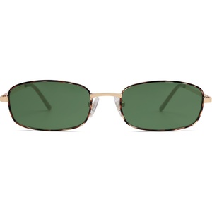image:imageSOJOS Trendy Rectangle Sunglasses Womens Mens Retro 80s 90s Y2k Chic Narrow Thin Skinny Sunnies SJ1187TortoiseGreen