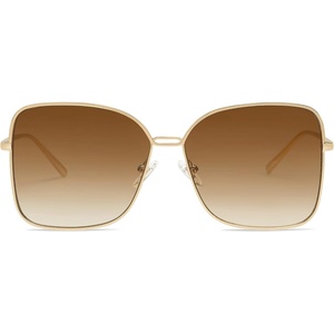 image:imageSOJOS Trendy Square Oversized Sunglasses Womens Mens UV400 Big Large Designer Shades SJ1082GoldBrown