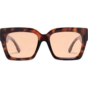 image:imageSOJOS Trendy Square Polarized Sunglasses Womens Retro Vintage Women 90s Sun Glasses SJ2612Tortoise Frame Light Pink Lens