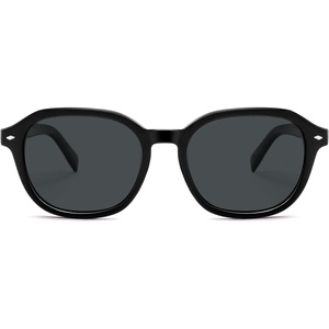 image:imageSOJOS Trendy Square Polarized Sunglasses for Women Men Retro Vintage UV Protection Womens Mens Sun Glasses SJ2624BlackGrey