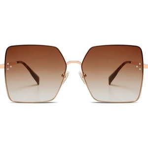 image:imageSOJOS Trendy Square Sunglasses Womens Big Oversized Designer Style UV Protection Sunnies Shades Lunettes de Soleil SJ1170Brown