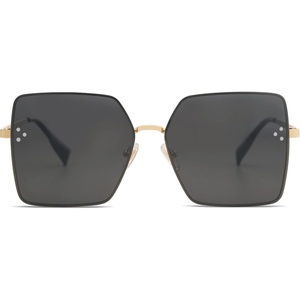 image:imageSOJOS Trendy Square Sunglasses Womens Big Oversized Designer Style UV Protection Sunnies Shades Lunettes de Soleil SJ1170Gold