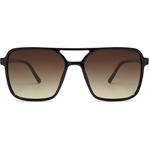 image:imageSOJOS Trendy Vintage Aviator Square Sunglasses For Womens Mens Retro 70s UV400 Women Sun Glasses SJ2327BlackBrown Grading