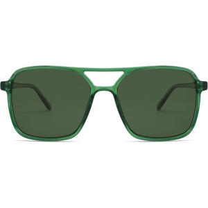 image:imageSOJOS Trendy Vintage Aviator Square Sunglasses For Womens Mens Retro 70s UV400 Women Sun Glasses SJ2327GreenGreen