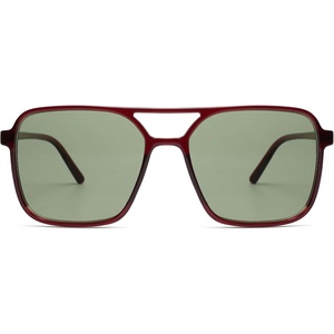image:imageSOJOS Trendy Vintage Aviator Square Sunglasses For Womens Mens Retro 70s UV400 Women Sun Glasses SJ2327RedGreen
