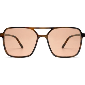 image:imageSOJOS Trendy Vintage Aviator Square Sunglasses For Womens Mens Retro 70s UV400 Women Sun Glasses SJ2327TortoiseBrown