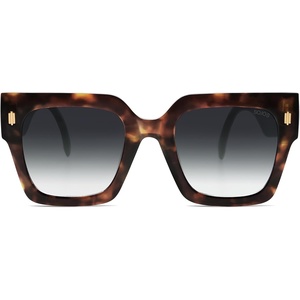 image:imageSOJOS Vintage Oversized Square Sunglasses for WomenRetro Womens Luxury Big Large Sun Glasses UV400 SJ2194Leopard FrameGrey Grading Lens
