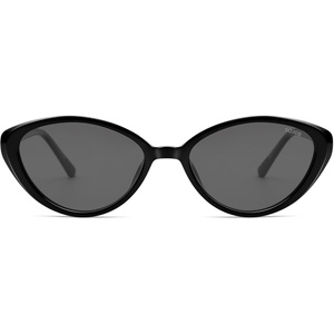 image:imageSOJOS Womens Retro Cat Eye Sunglasses Polarized TR90 UltraLightweight Oval Vintage Shades UV400 ProtectionBlackGrey
