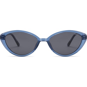 image:imageSOJOS Womens Retro Cat Eye Sunglasses Polarized TR90 UltraLightweight Oval Vintage Shades UV400 ProtectionBlueGrey