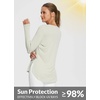 image:imageBALEAF Womens Sun Shirts UPF 50 Long Sleeve Hiking Tops Lightweight Quick Dry UV Protection Outdoor Clothing01oatmeal