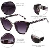 image:imageSOJOS Cat Eye Designer Sunglasses Fashion UV400 Protection Glasses SJ2052Gradient Grey Lens