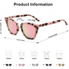 image:imageSOJOS Cat Eye Designer Sunglasses Fashion UV400 Protection Glasses SJ2052Pink TortoisePink