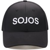 image:imageSOJOS Classic Baseball Cap Unisex Adjustable Lightweight Breathable Structured 3D Embroidery Hat One Size Fits MostBlack