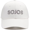image:imageSOJOS Classic Baseball Cap Unisex Adjustable Lightweight Breathable Structured 3D Embroidery Hat One Size Fits MostWhite
