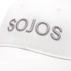 image:imageSOJOS Classic Baseball Cap Unisex Adjustable Lightweight Breathable Structured 3D Embroidery Hat One Size Fits MostWhite