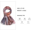 image:imageSOJOS Classic Plaid Tartan Scarf for Women Men Soft Scarves SC316Pink and Blue Plaid