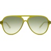 image:imageSOJOS Classic Polarized Aviator Sunglasses for Women Men Retro Trendy Aviators Shades SJ2201 Light GreenGradient Green