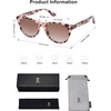 image:imageSOJOS Classic Polarized Sunglasses for Women Men Small UV400 Lenses SJ2076Marble PinkPink